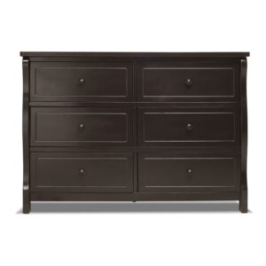 Sorelle Princeton Elite Double Dresser - Espresso
