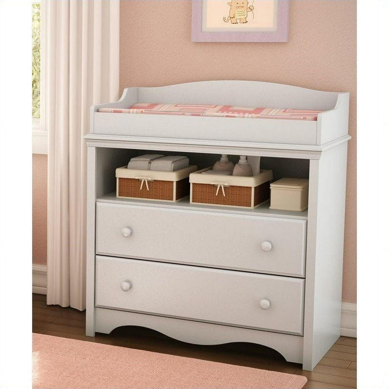 South Shore Angel, Traditional Toddlers Changing table, Narrow White - Image 4
