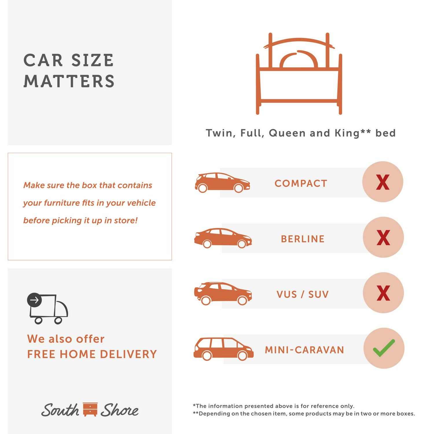 South Shore Fynn Twin Mates Bed with Storage Drawers, Winter Oak - Image 4