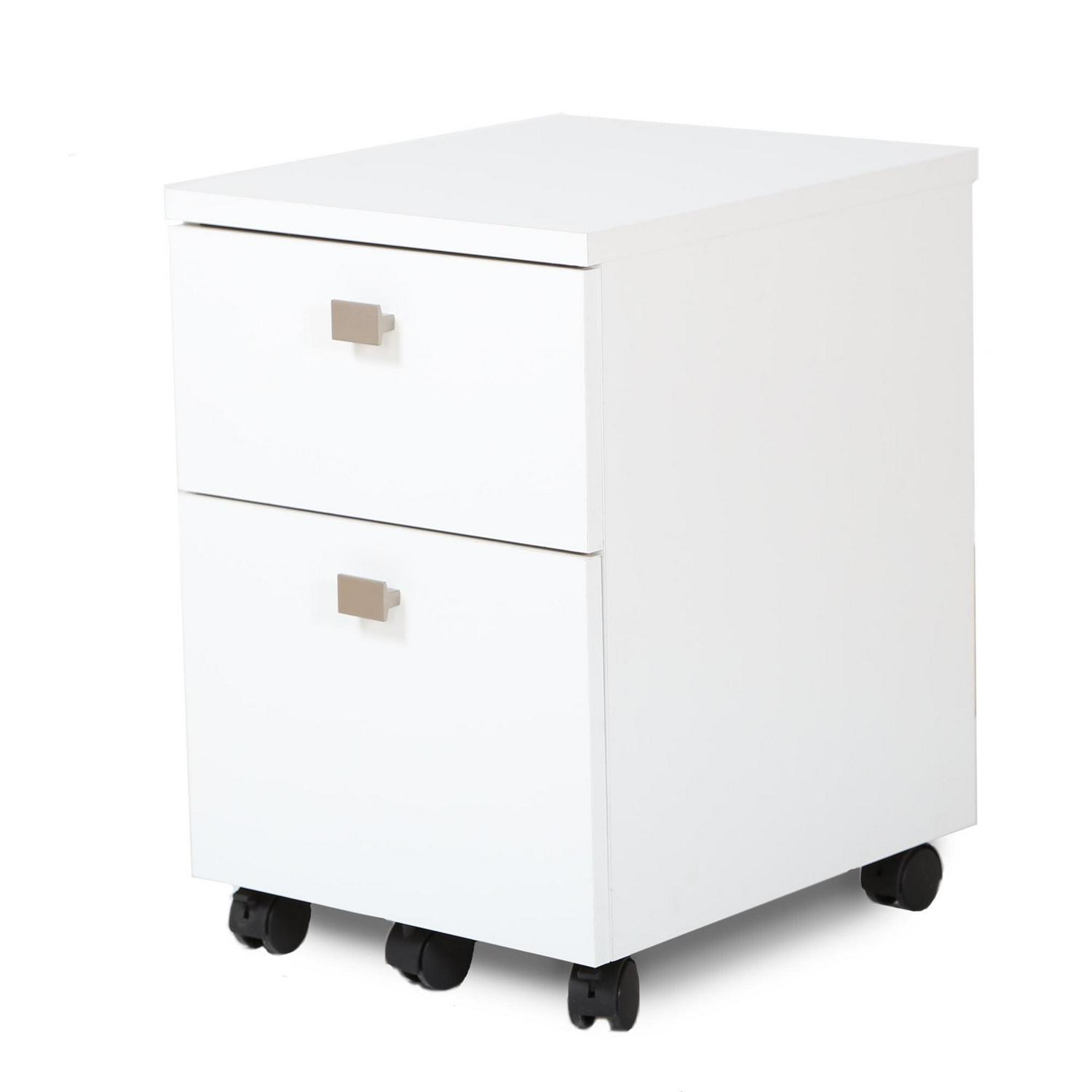 South Shore Interface 2-Drawer Mobile File Cabinet, Multiple Finishes - Image 2