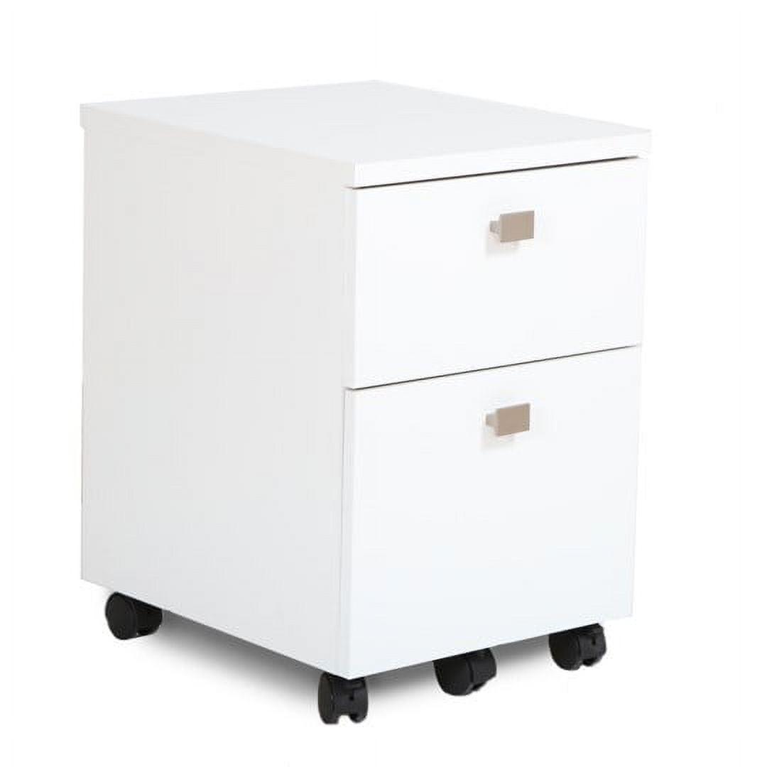 South Shore Interface 2-Drawer Mobile File Cabinet, Multiple Finishes