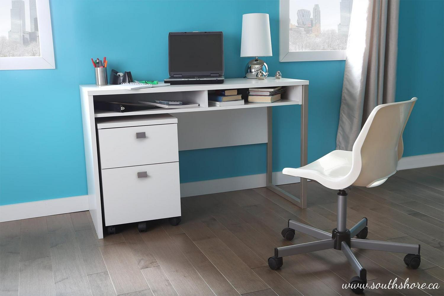 South Shore Interface 2-Drawer Mobile File Cabinet, Multiple Finishes - Image 7