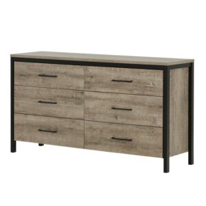 South Shore Munich, Farmhouse Dresser, Brown