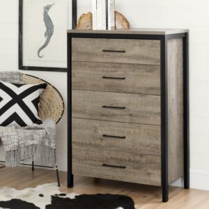 South Shore Munich, Farmhouse Chest, Brown