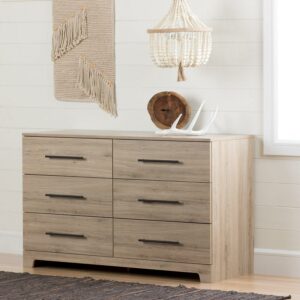 South Shore Primo, Contemporary Dresser, Beige