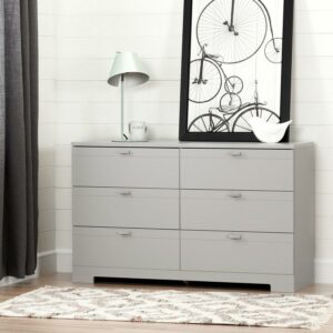 South Shore Reevo, Contemporary Dresser, Gray
