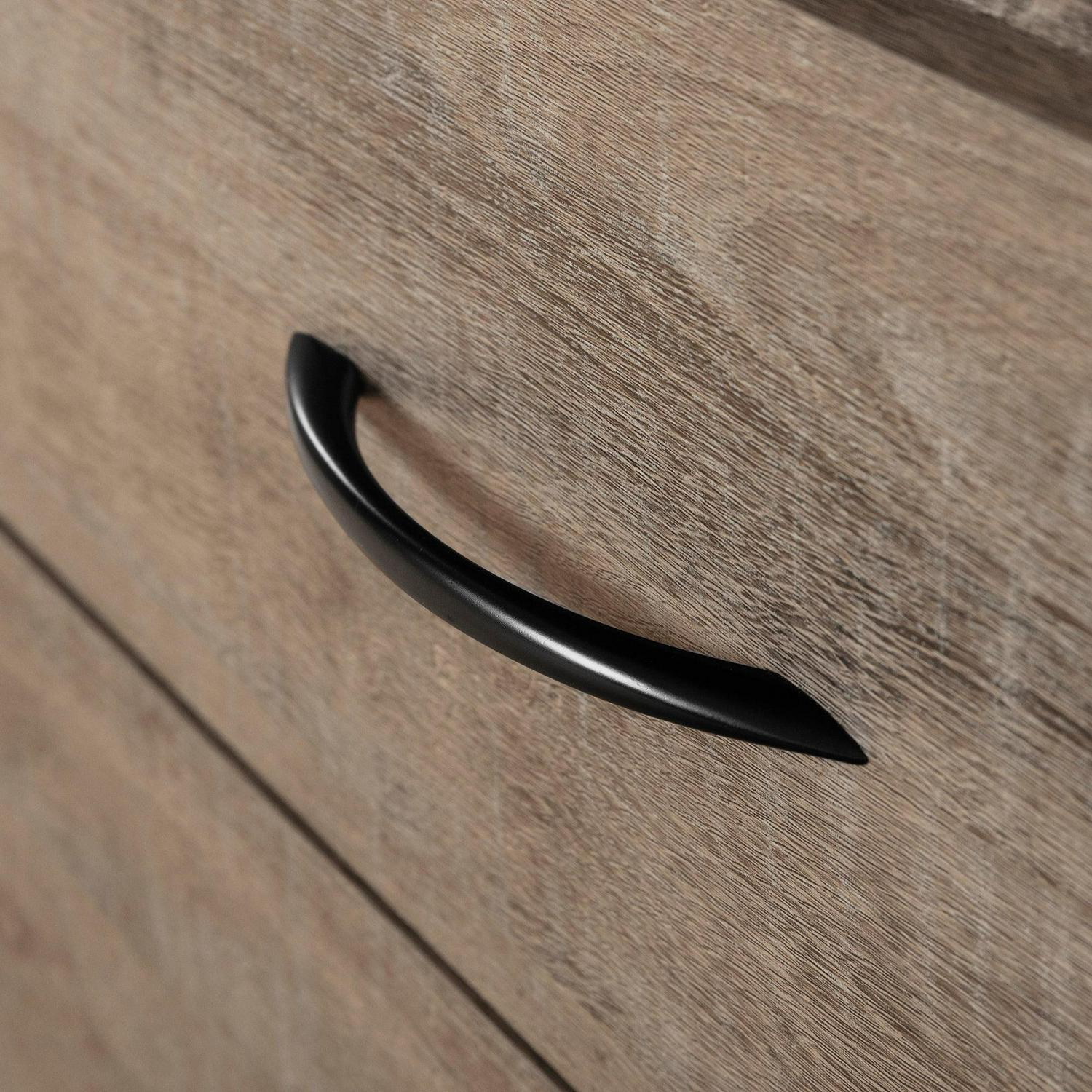 South Shore Soho Kids Captain Bed with 4 Drawers, Weathered Oak - Image 3