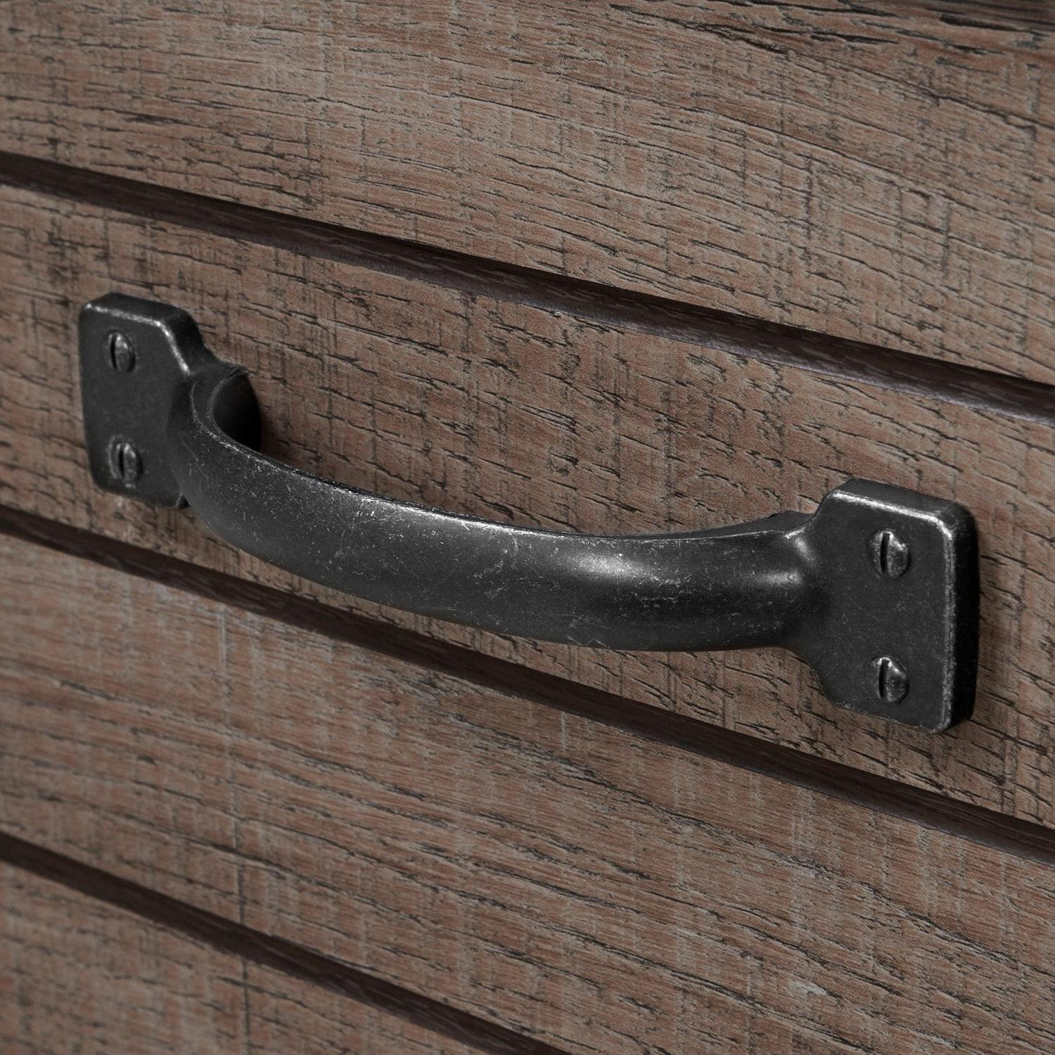 South Shore Ulysses Full Bookcase Headboard in Fall Oak - Image 5