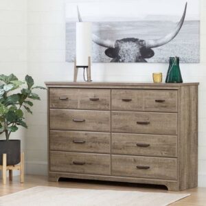 South Shore Versa, Traditional Dresser, Brown