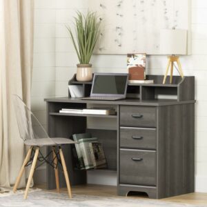South Shore Versa, Traditional Desk, Medium Desk Gray