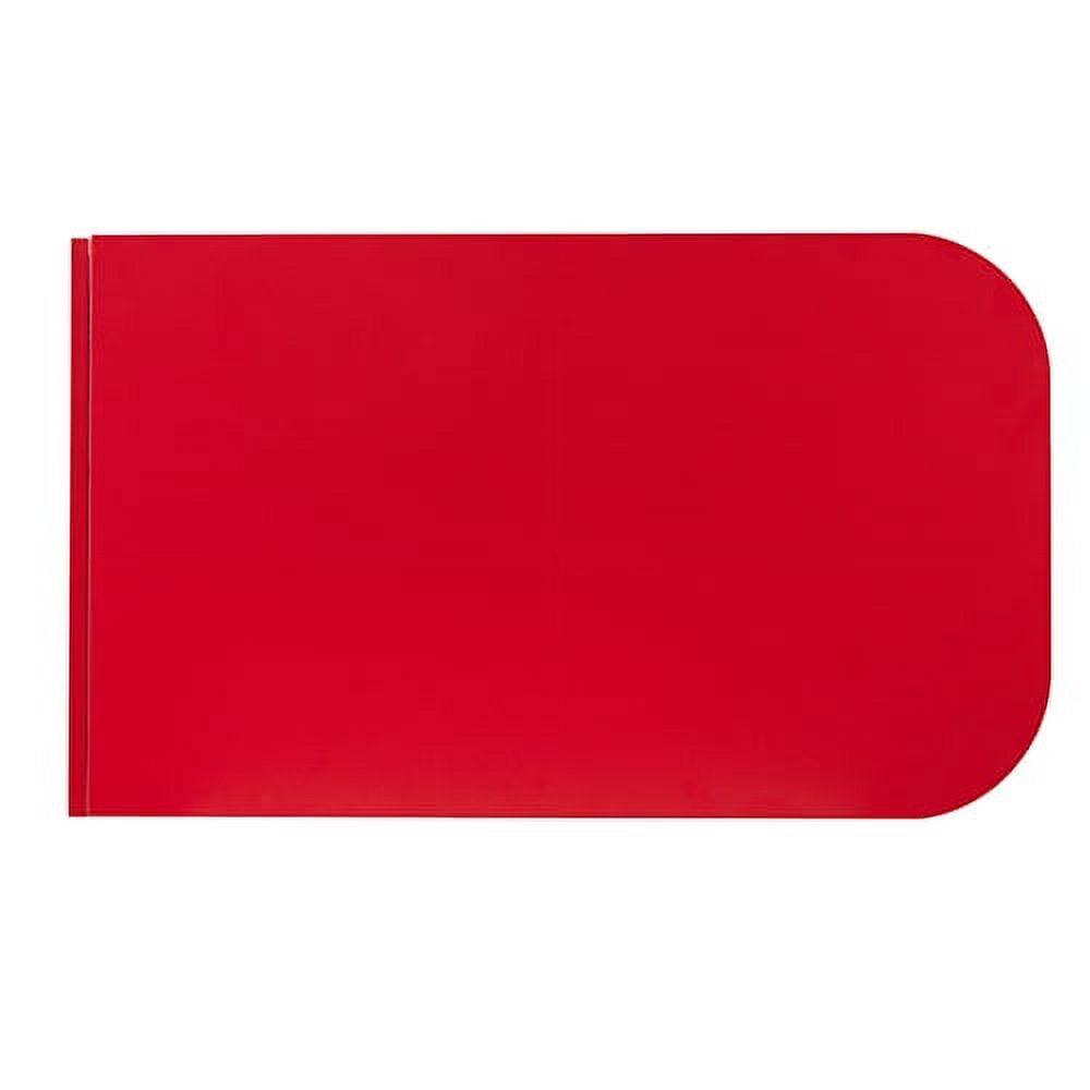 Southern Enterprises Expandable Rolling Sewing Table/Craft Station, Universal Style, Farmhouse Red - Image 4