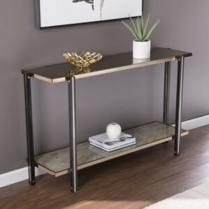 Southern Enterprises Thortonia Console Table, Faux Marble