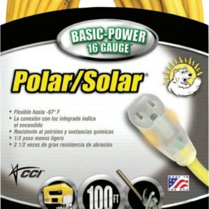 Southwire Polar/Solar Extension Cord, 100 ft