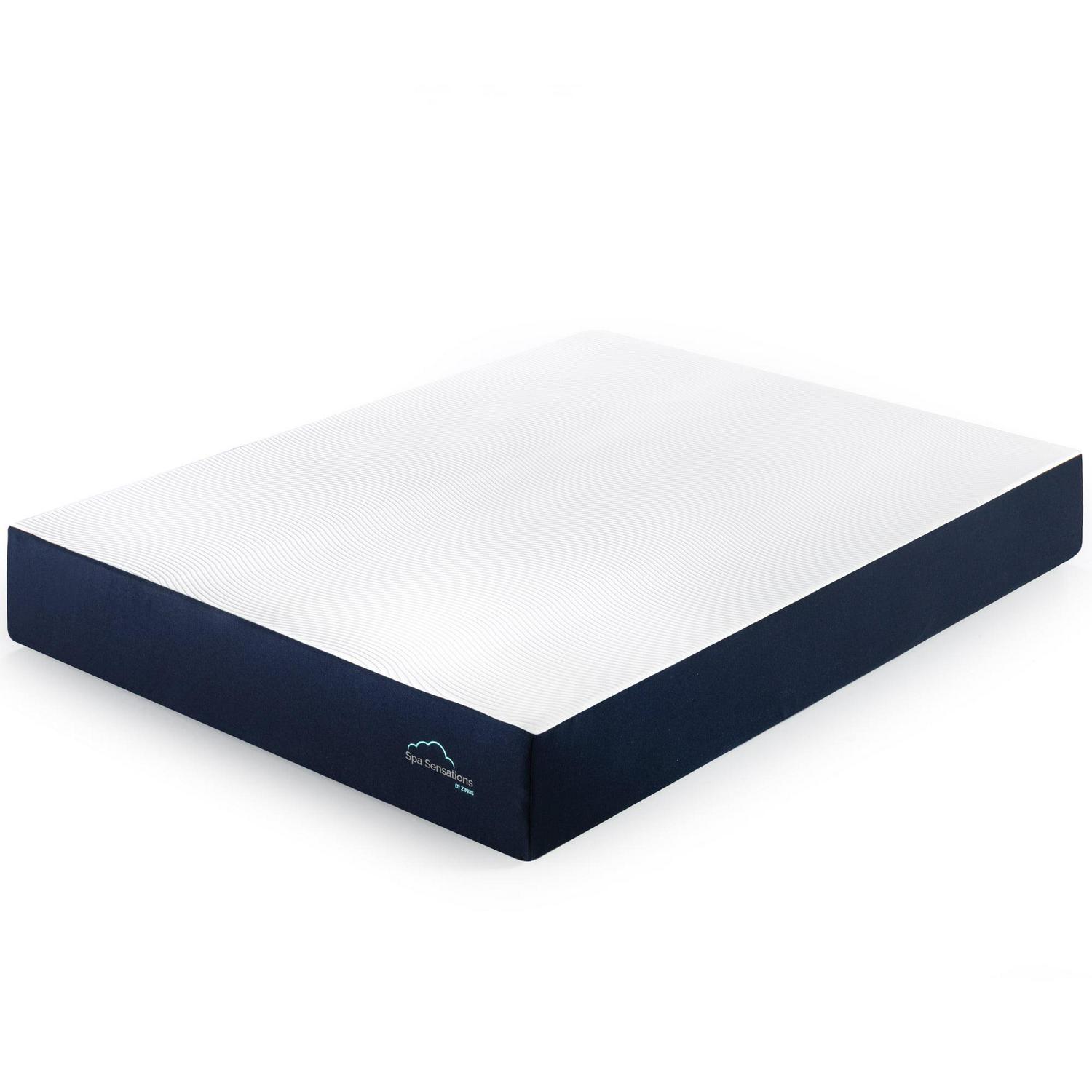 Spa Sensations by Zinus Comfort Firm 10 Memory Foam Mattress, Made in the USA of US Foam and Global Materials, Twin - Image 5