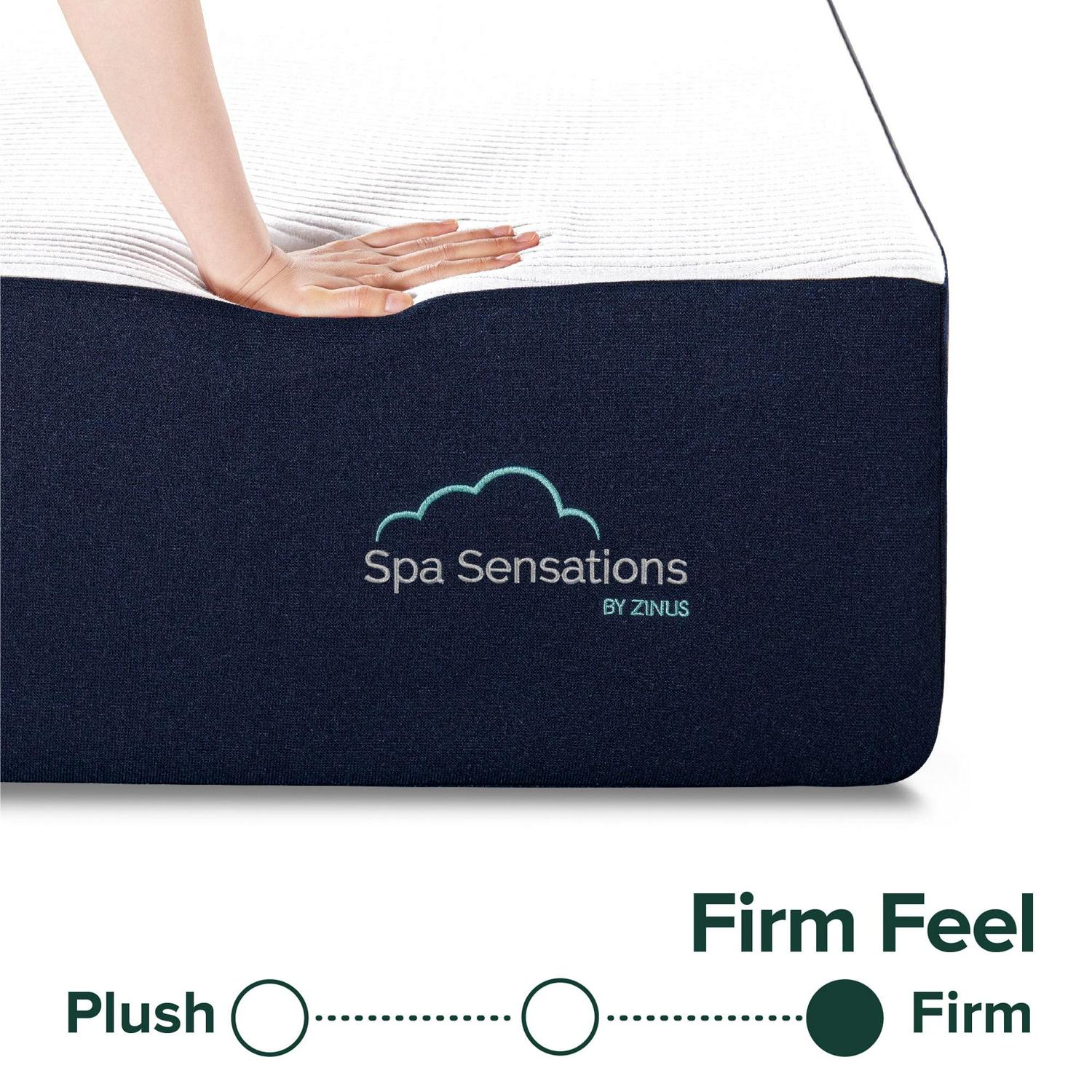 Spa Sensations by Zinus Comfort Firm 10 Memory Foam Mattress, Made in the USA of US Foam and Global Materials, Twin - Image 10