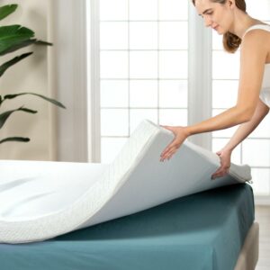 Spa Sensations by Zinus 2" Ultra Cooling Gel Memory Foam Mattress Topper with Cooling Cover, Queen