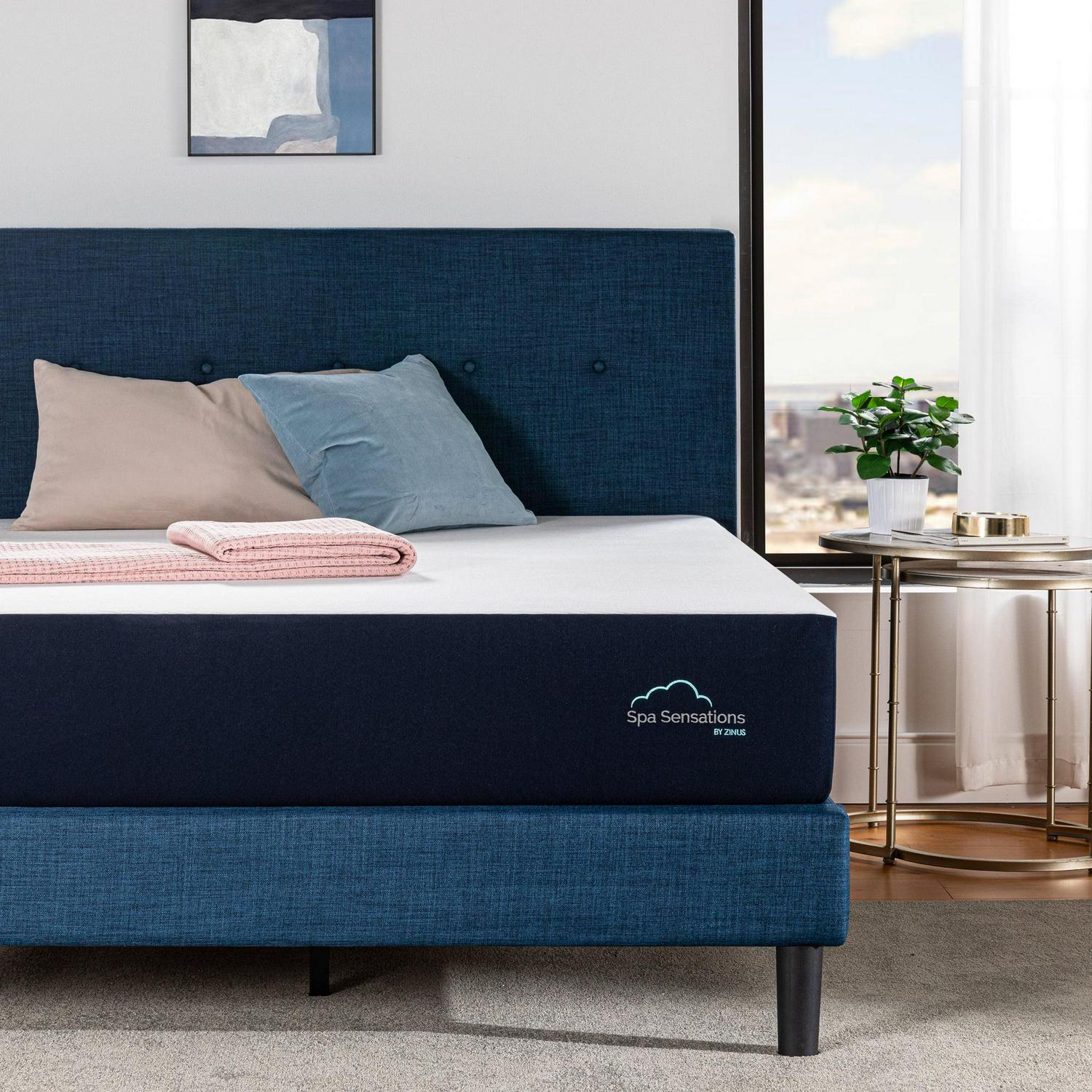 Spa Sensations by Zinus Comfort Firm 10 Memory Foam Mattress, Made in the USA of US Foam and Global Materials, Twin - Image 7