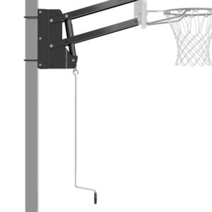 Spalding Adjustable Height Spalding 54 Inch Metal In Ground Basketball System