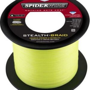 SpiderWire Stealth® Superline, Hi-Vis Yellow, 50lb | 22.6kg Fishing Line