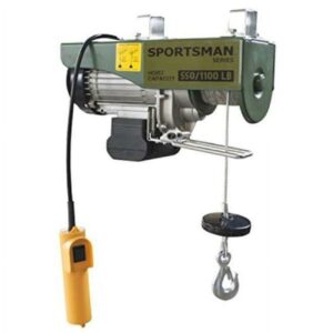 17 in. Electric Game Hoist in Green