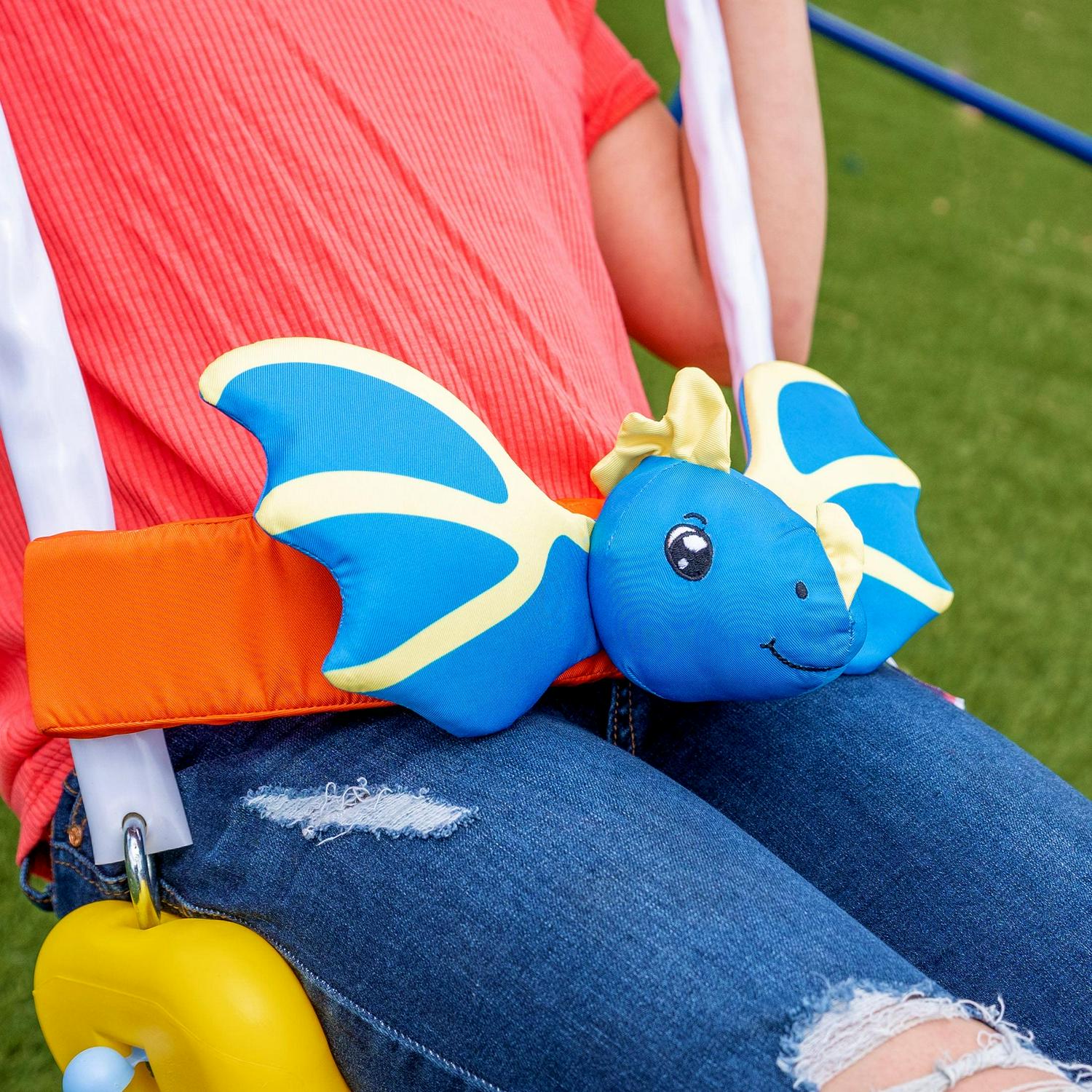 Sportspower Super Flyer Swing Set with 2 Flying Buddies, Saucer Swing, 2 Swings, Lifetime Warranty on Slide, and Bonus Anchor Kit, Great for Kids Aged 3-8 - Image 8