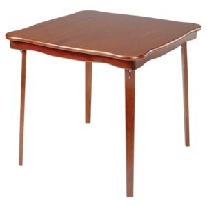Stakmore Folding Card Table, Cherry / Fruitwood