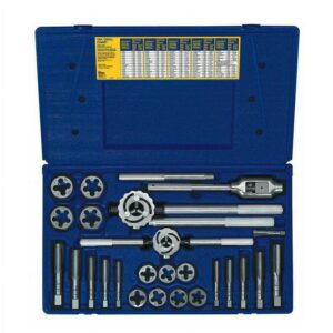 Hanson 25 PC. METRIC TAP & HEX DIE SET