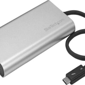 StarTech.com Thunderbolt 3 to Dual HDMI Adapter, Thunderbolt to 2x HDMI Converter, 4K 30Hz, Windows only Compatible