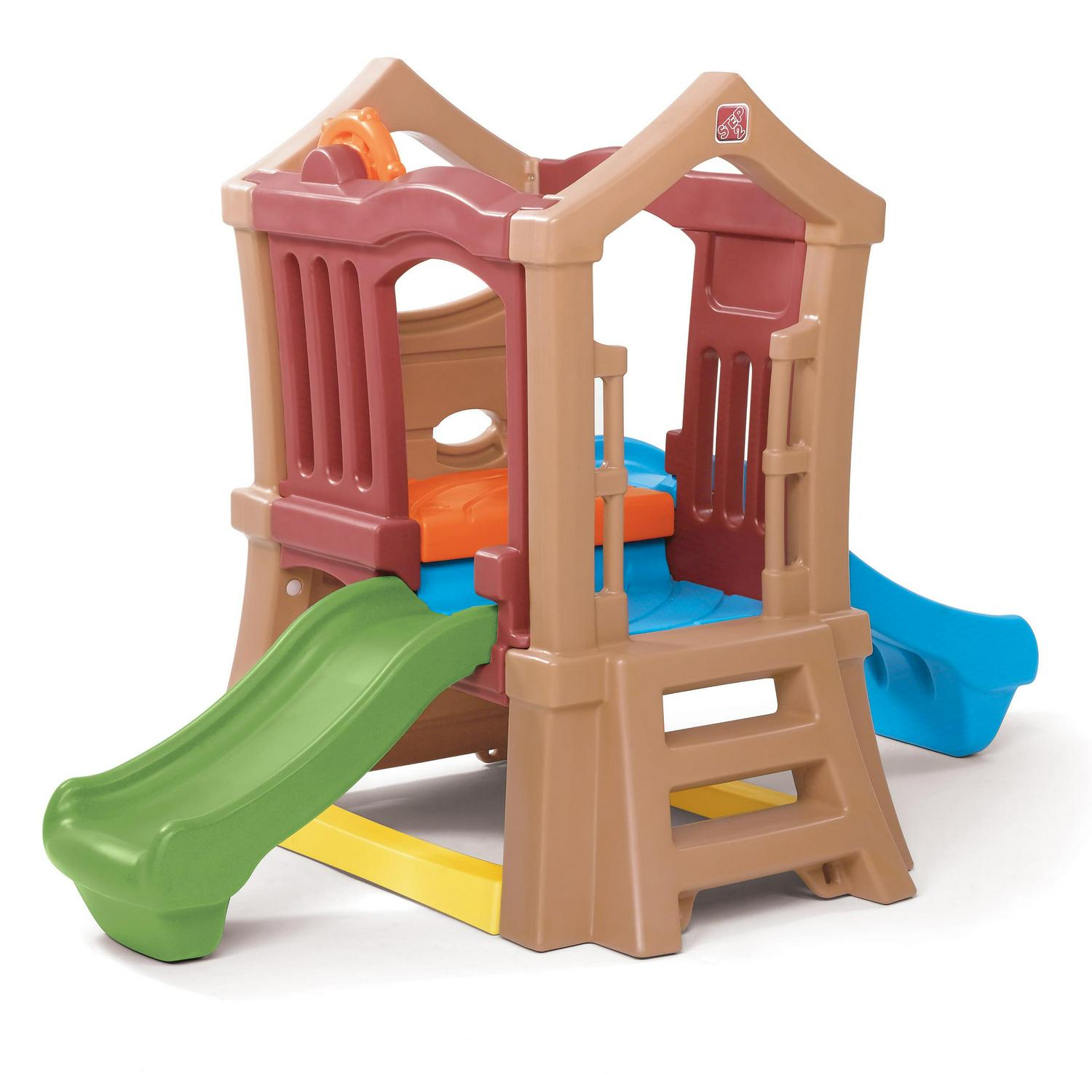 Step2 Play-up Double Slide and Climber Outdoor Playset for Kids - Image 2