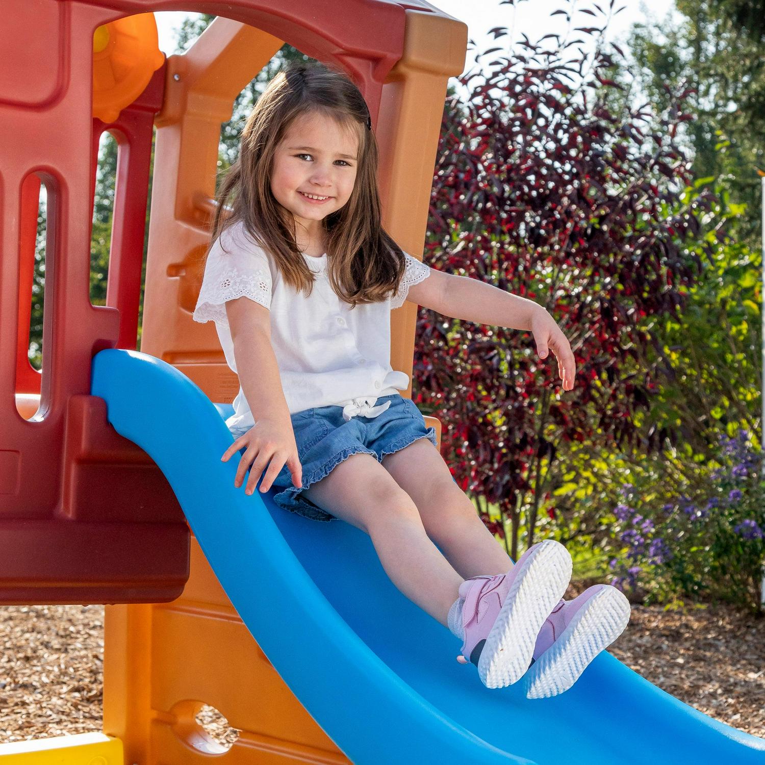 Step2 Play-up Double Slide and Climber Outdoor Playset for Kids - Image 27