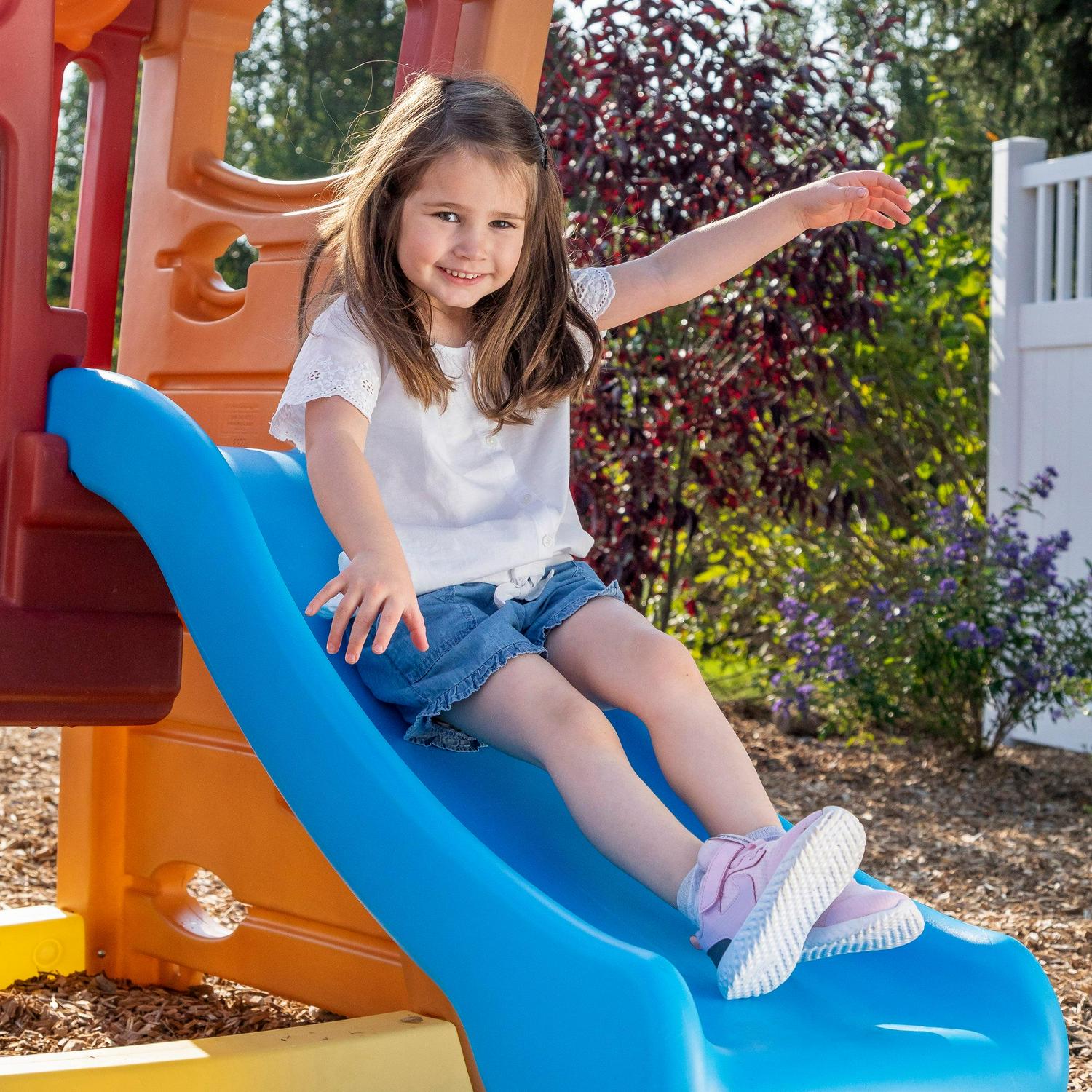 Step2 Play-up Double Slide and Climber Outdoor Playset for Kids - Image 28