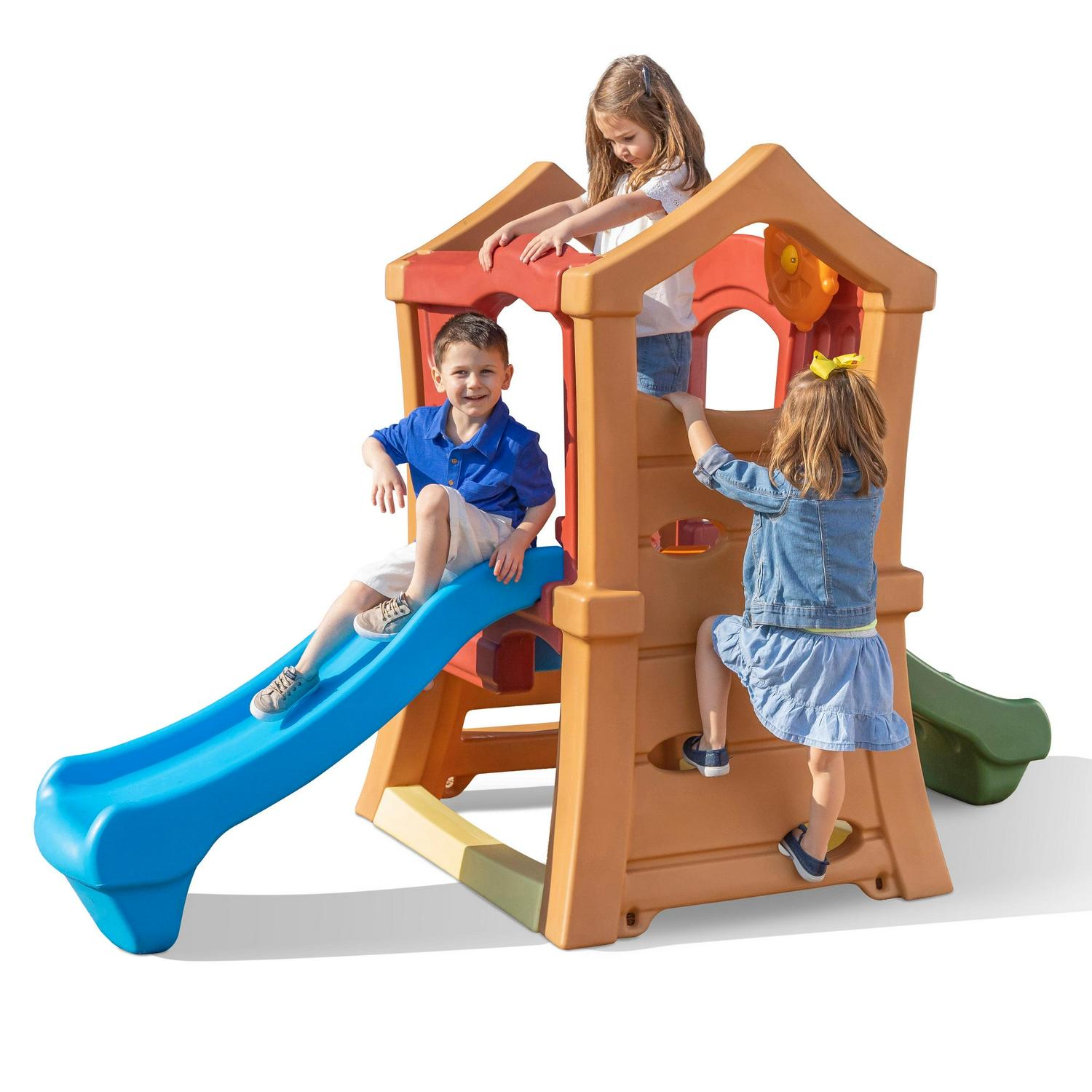 Step2 Play-up Double Slide and Climber Outdoor Playset for Kids - Image 8