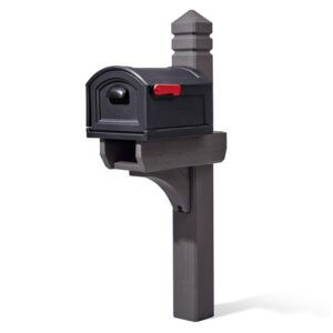 Step2 Lakewood Extra Large T4 Mailbox with Post Kit and Magnetic Closure