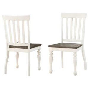 Steve Silver Joanna Two Tone Side Chair - set of 2