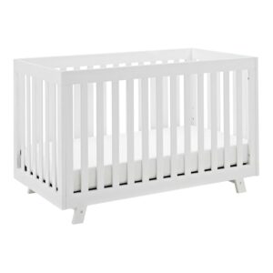 Storkcraft Beckett 3-in-1 Convertible Baby Crib, White