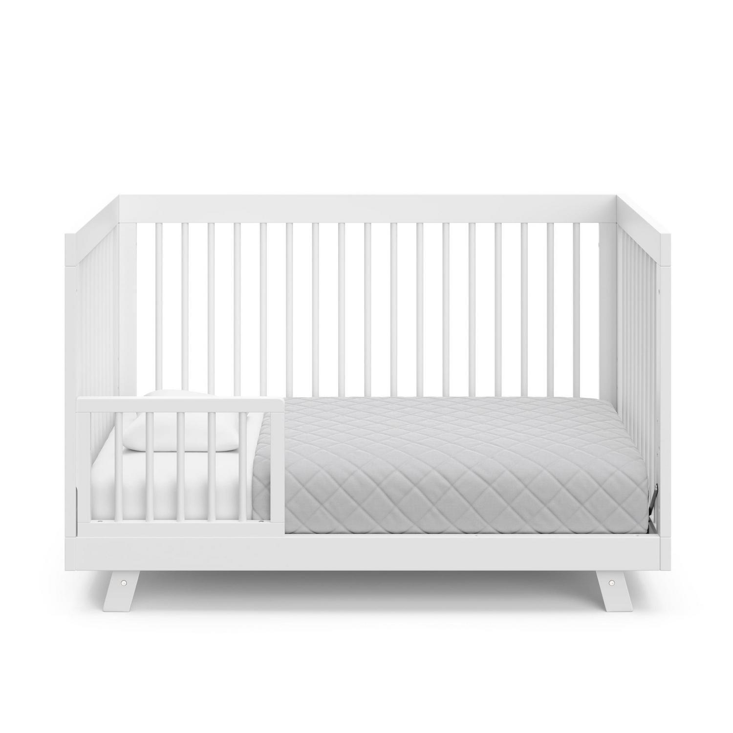 Storkcraft Beckham 3-in-1 Convertible Baby Crib, White - Image 13