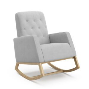 Storkcraft Northern Lights Infant Rocking Chair, Natural/Steel