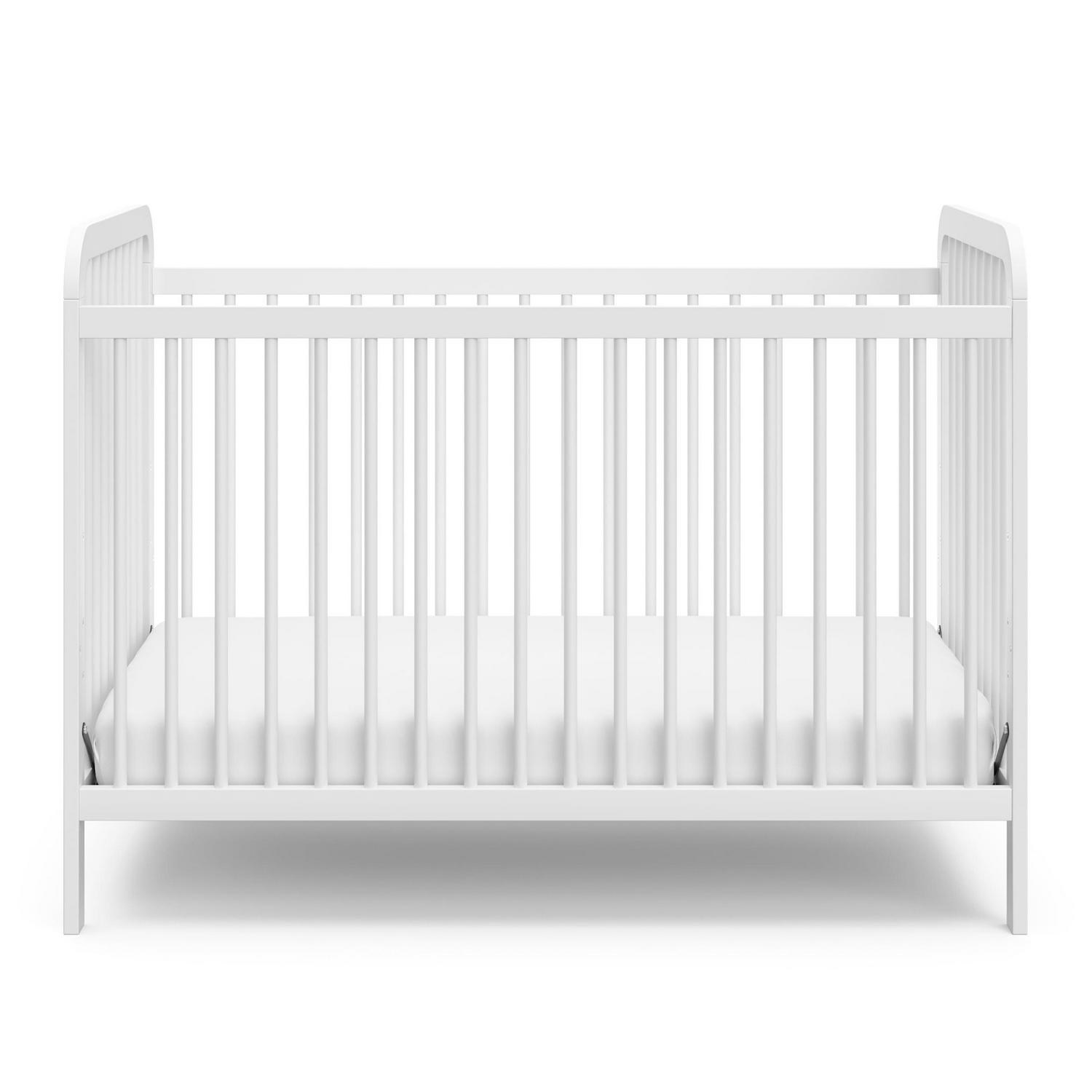 Storkcraft Pasadena 3-in-1 Convertible Baby Crib, White - Image 6