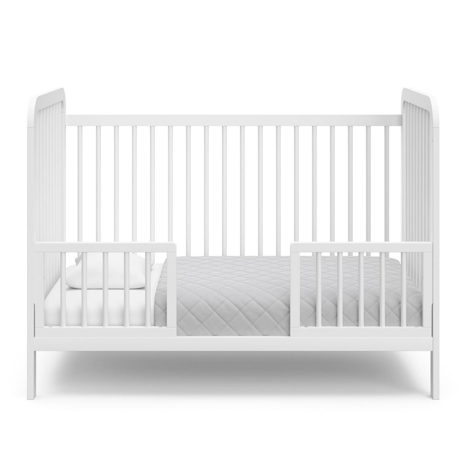 Storkcraft Pasadena 3-in-1 Convertible Baby Crib, White - Image 11