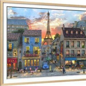 Streets of Paris, Framed Art Print Wall Art by Dominic Davison Sold by Art.Com
