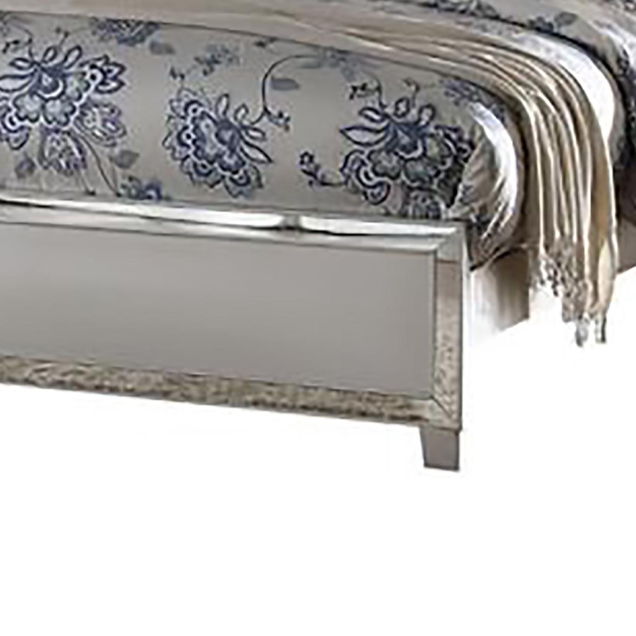 Acme Furniture ACME Voeville II Queen Bed, Platinum (1Set/3Ctn) - Image 3