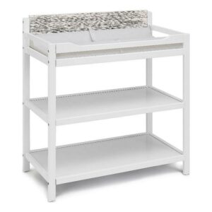 Suite Bebe Hayes Traditional Wood Changing Table in White/Natural