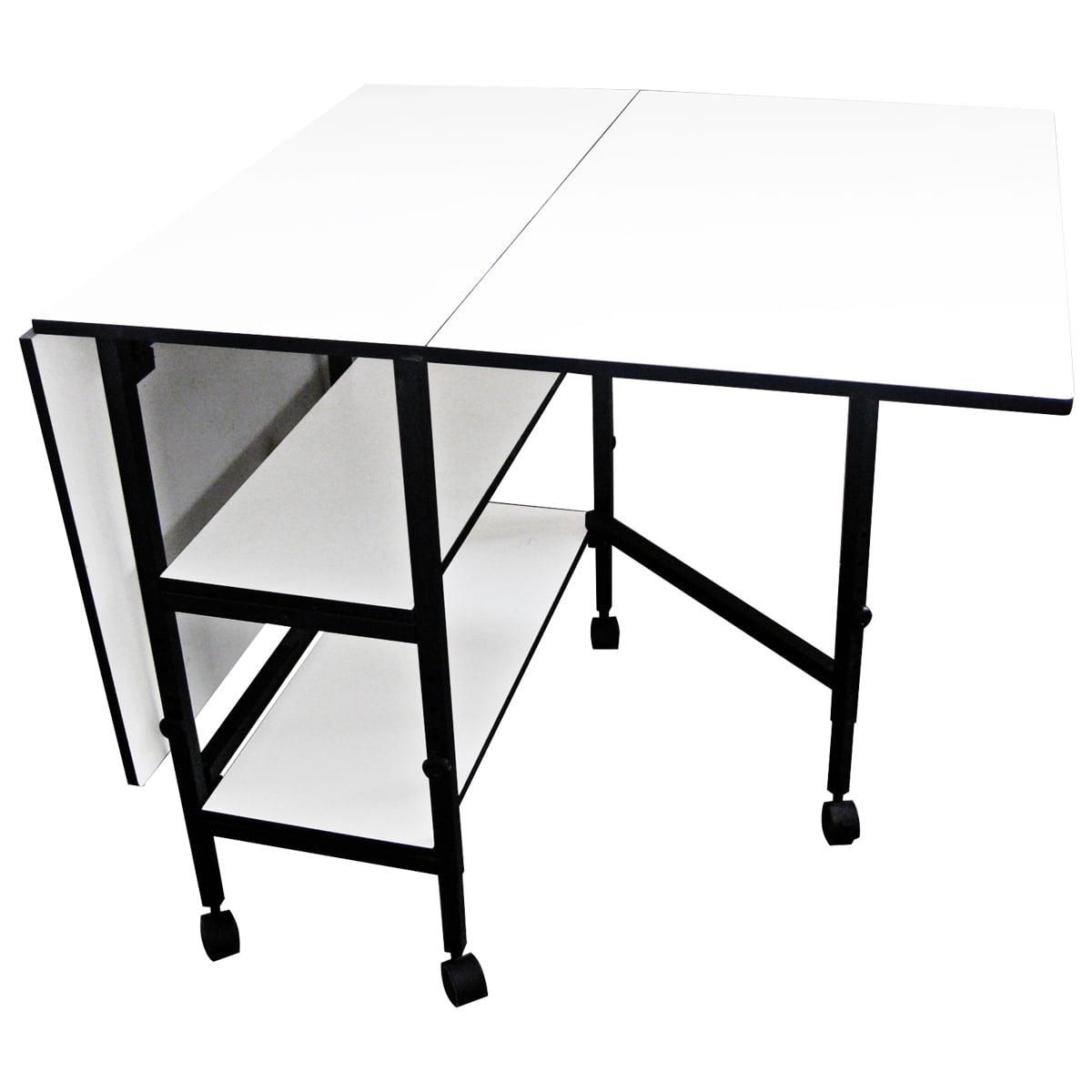 Sullivans Home Hobby Adjustable Height Foldable Table for Sewing and Crafts - Image 6