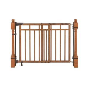 Summer Banister & Stair, Top of Stairs Gate with Dual Installation Kit