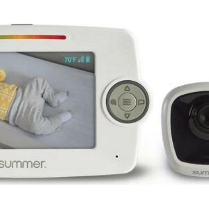 Summer Infant LookOut Duo 5.0 Inch Color Video Monitor with No-Hole PrestoMount