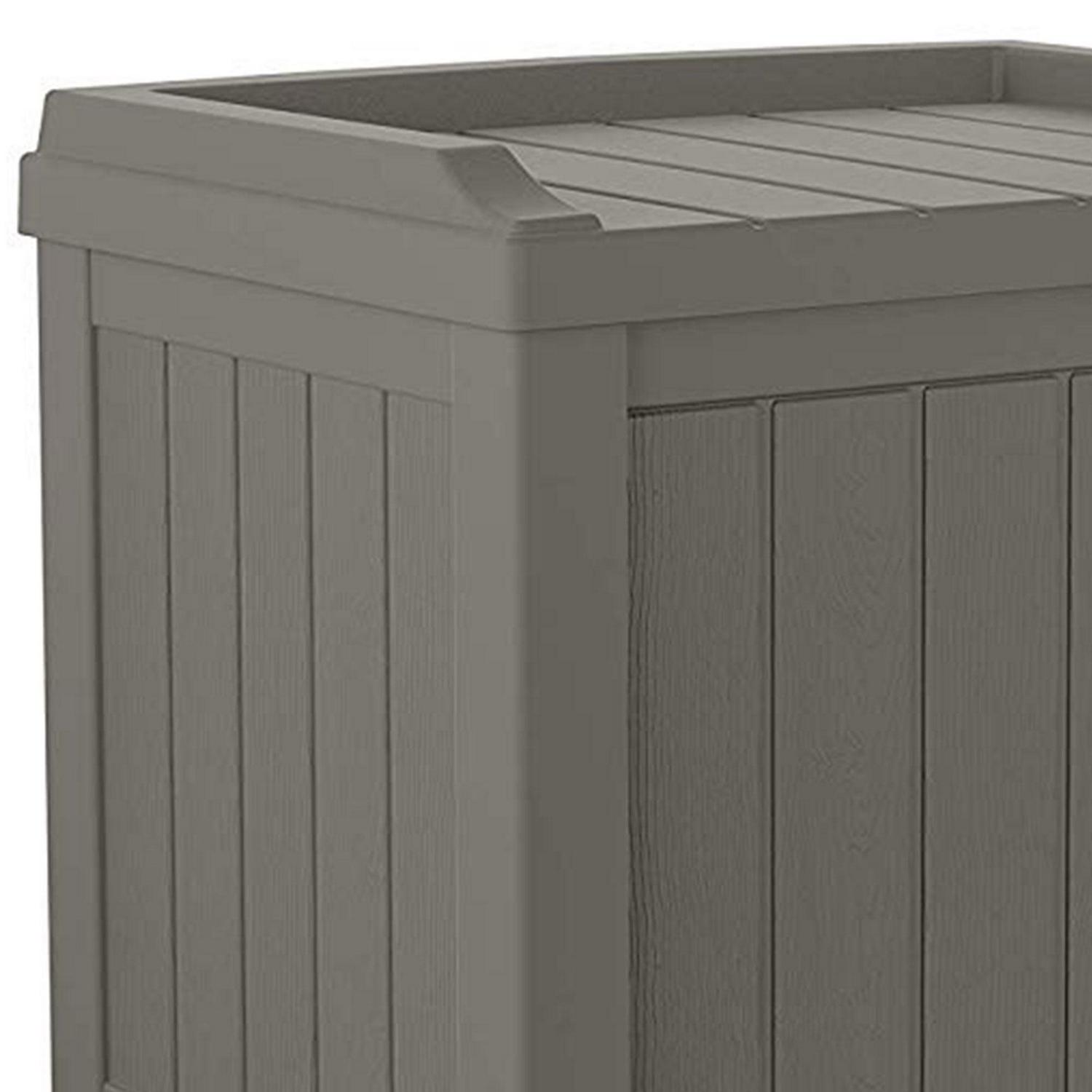 Suncast 22-Gal Double-Duty Outdoor Storage Box and Seating Solution, 2-Pack - Image 10