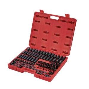 Sunex 80-Piece 3/8-Inch Drive Master Impact Socket Set