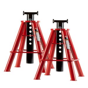 Sunex HD 1310 10 Ton Capacity Medium Height Pin Type Jack Stands (Pair)