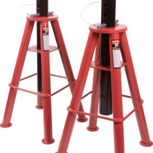 Sunex 1410 10 Ton High Height Pin Type Jack Stands (Pair)