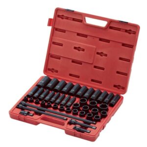 Sunex 2569 1/2" Drive 43 Piece Metric Master Impact Socket Set